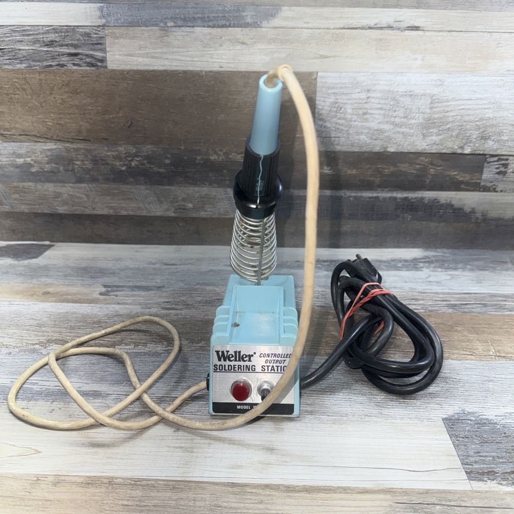 Weller W-TCP-L WTCPL 60W Controlled Output Soldering Station Heat Tested READ